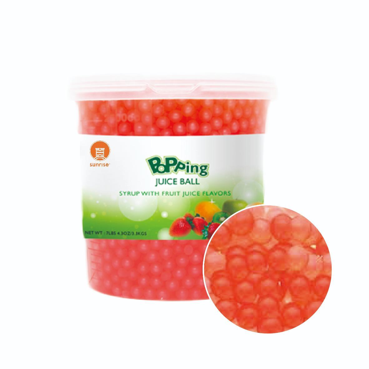 Pomegranate Popping Juice Ball