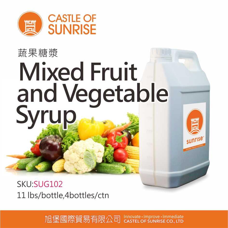 Mixed Fruit and Vegetable Syrup