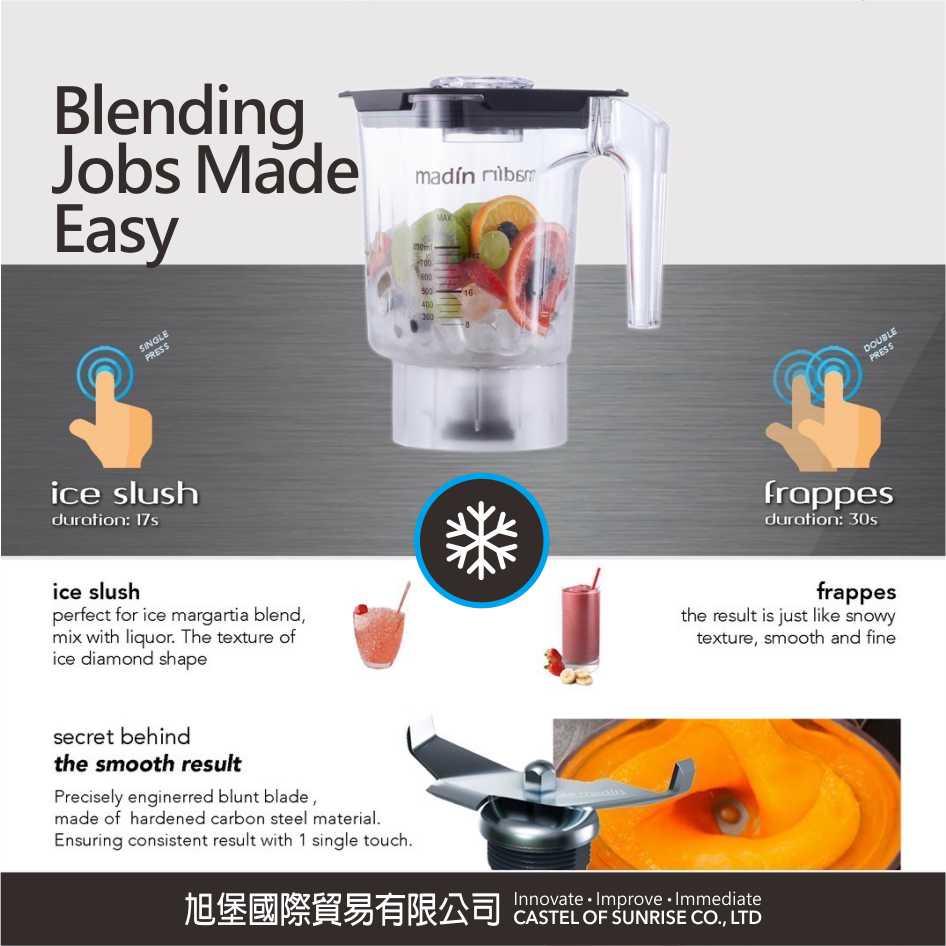 4 in 1 Fully Functional Tea Blender