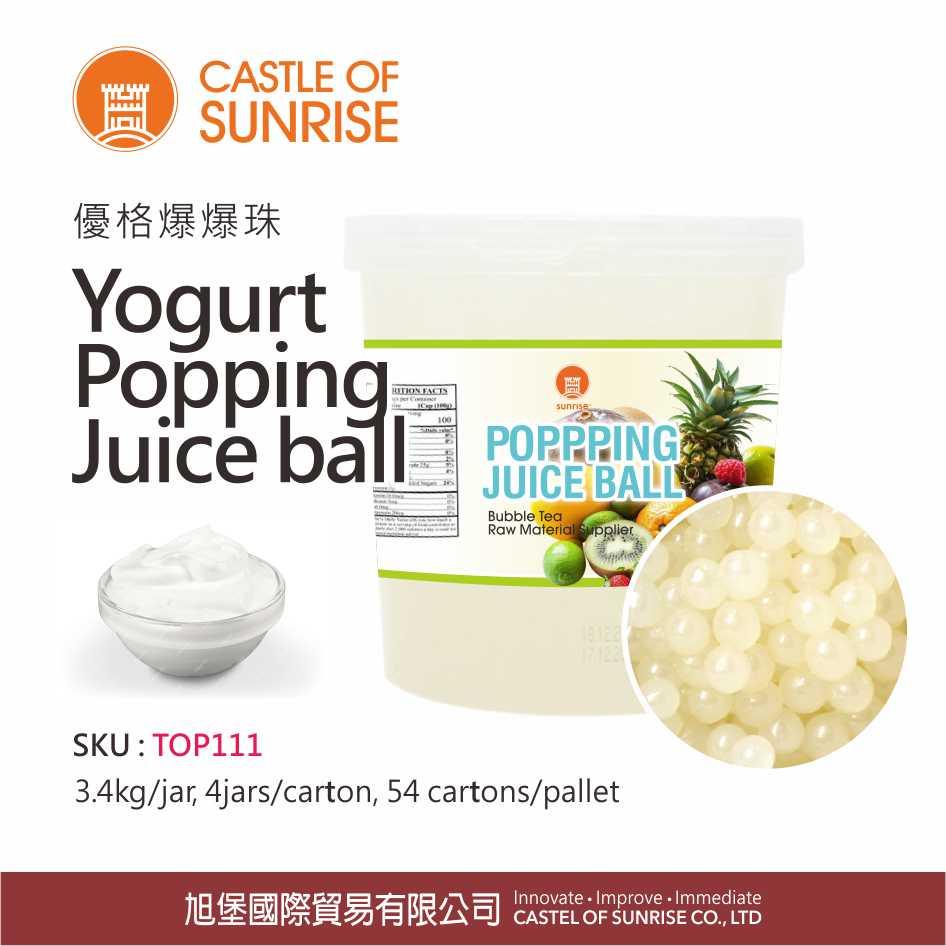 Yogurt Popping Juice ball