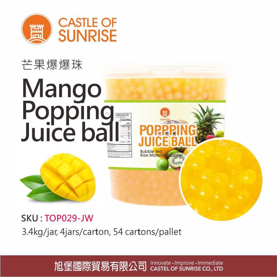 Mango Popping Juice Ball