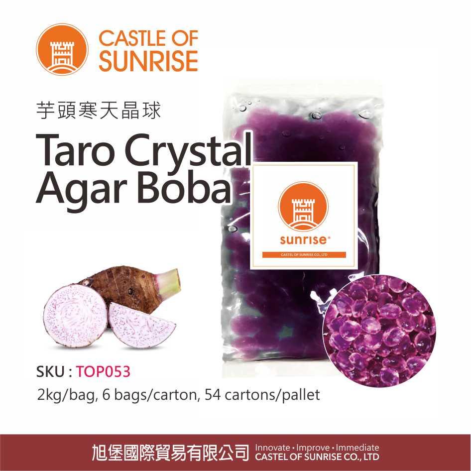 Taro Crystal Agar Ball