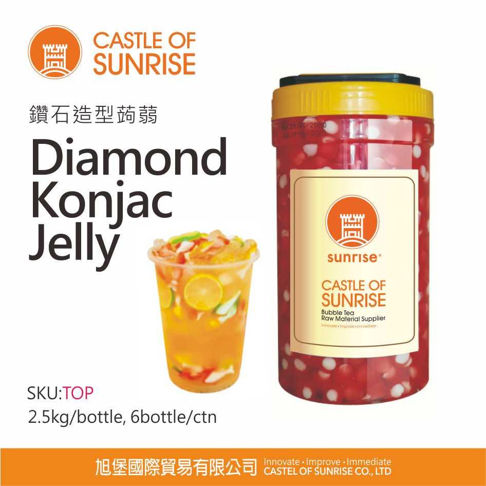 Diamond  Konjac Jelly 