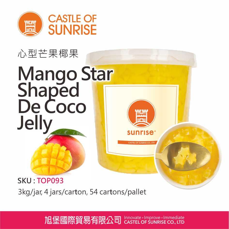 Star Mango Nata De Coco Jelly