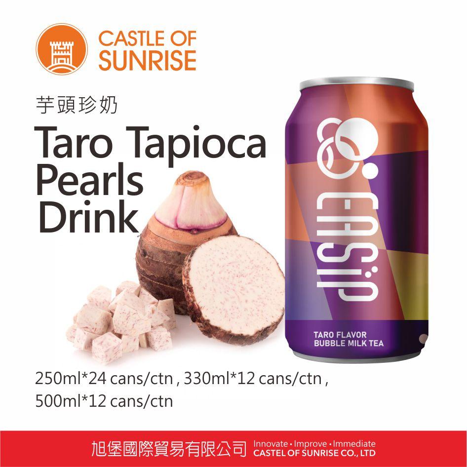 Taro Tapioca Pearls Drink